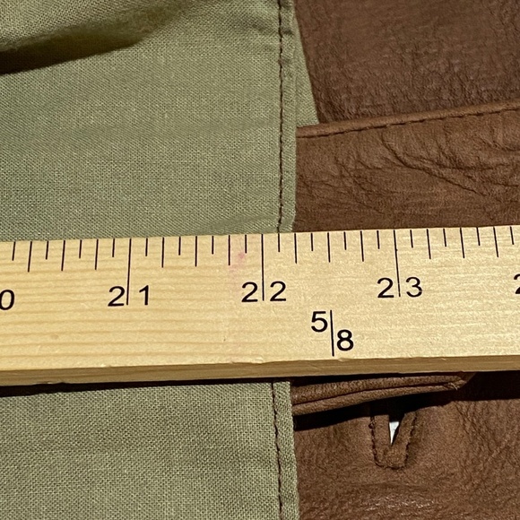 VTG Roundtree & Yorke Mens Sz L Genuine Leather Suede Vest Cowboy Rodeo Western - Picture 14 of 14